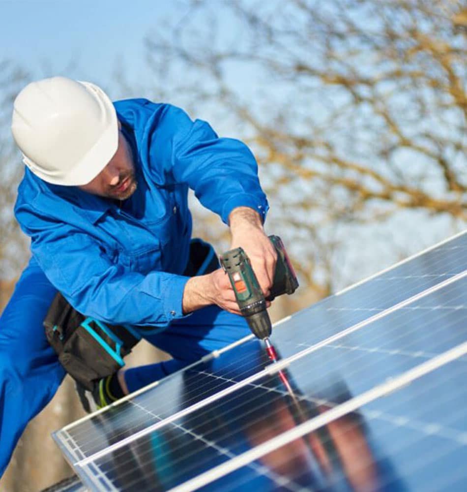 solar panel installation