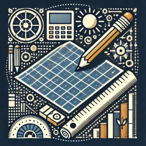 Design-and-Planning-A-blueprint-with-a-pencil-and-ruler-with-a-solar-panel-design-visible.webp