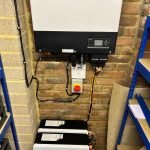 1x 3.68kw Growatt Inverter And 2x 6.5kw Growatt Batteries