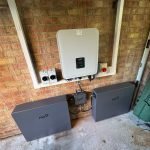 Westwell Ashford, Panels 10.12kw System 29k Wh Battery Storage Saving Customer £1,590 Per Year Before Cheap Over Night Battery force charging.