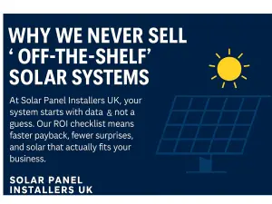 Why Solar Panel Installers UK Don’t Do “Out of the Box” Solar