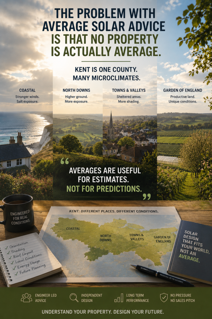 Kents solar potential- tailored advice from solar panel installers Kent