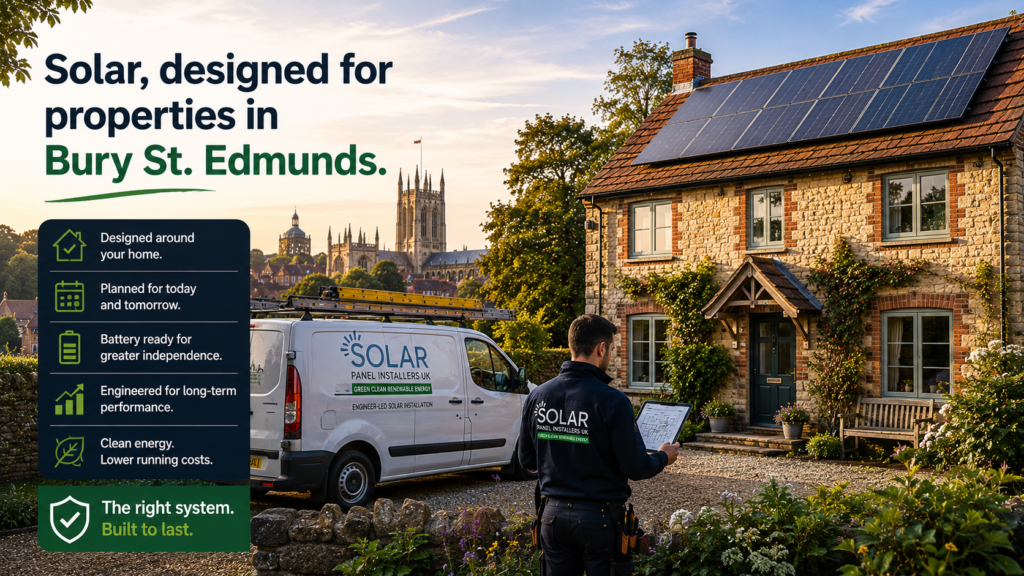 Solar solutions for Bury St. Edmunds