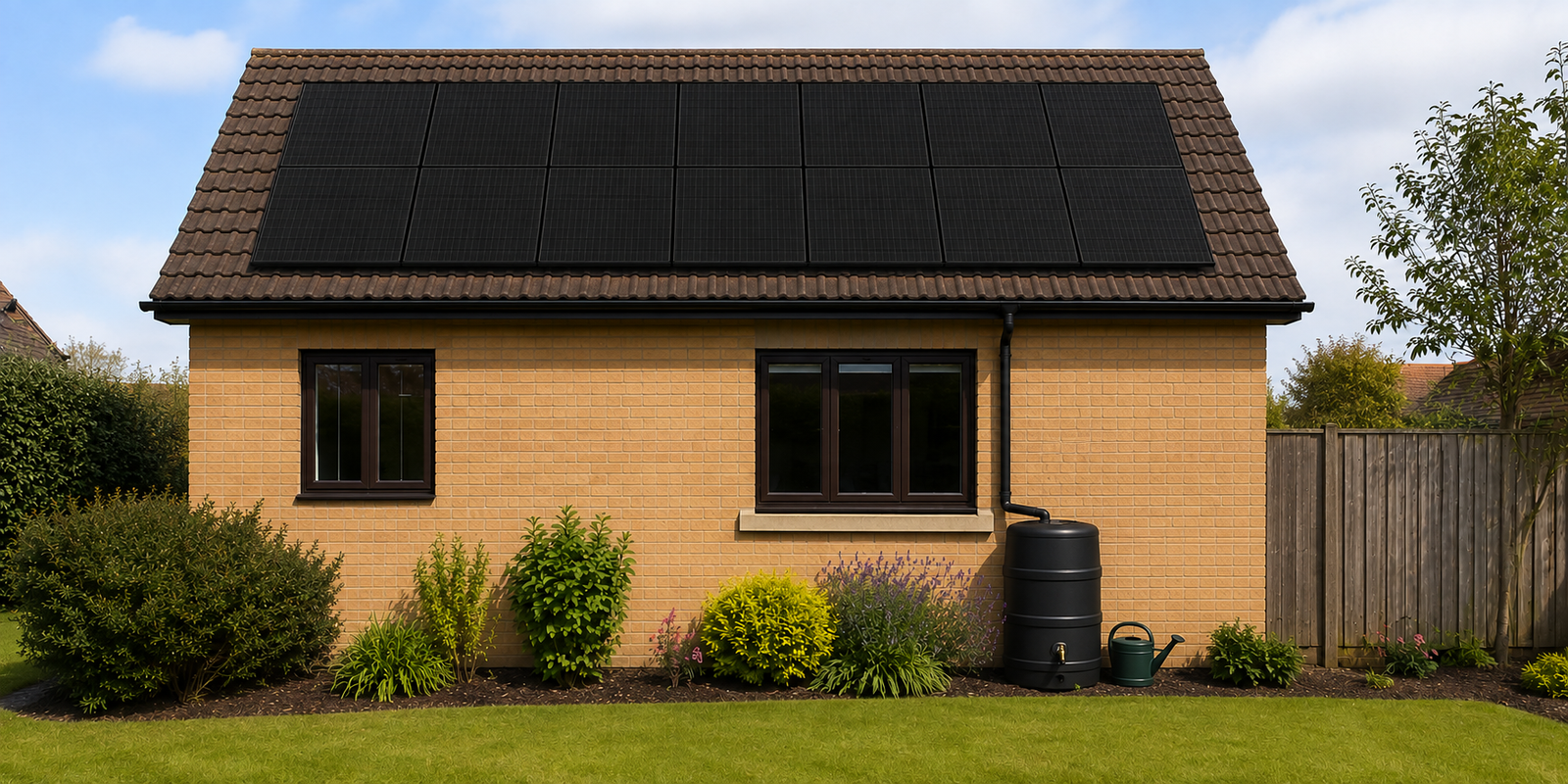 All-black-solar-panels-on-a-UK-home-with-guttering-downpipe-water-butt-and-watering-can.png