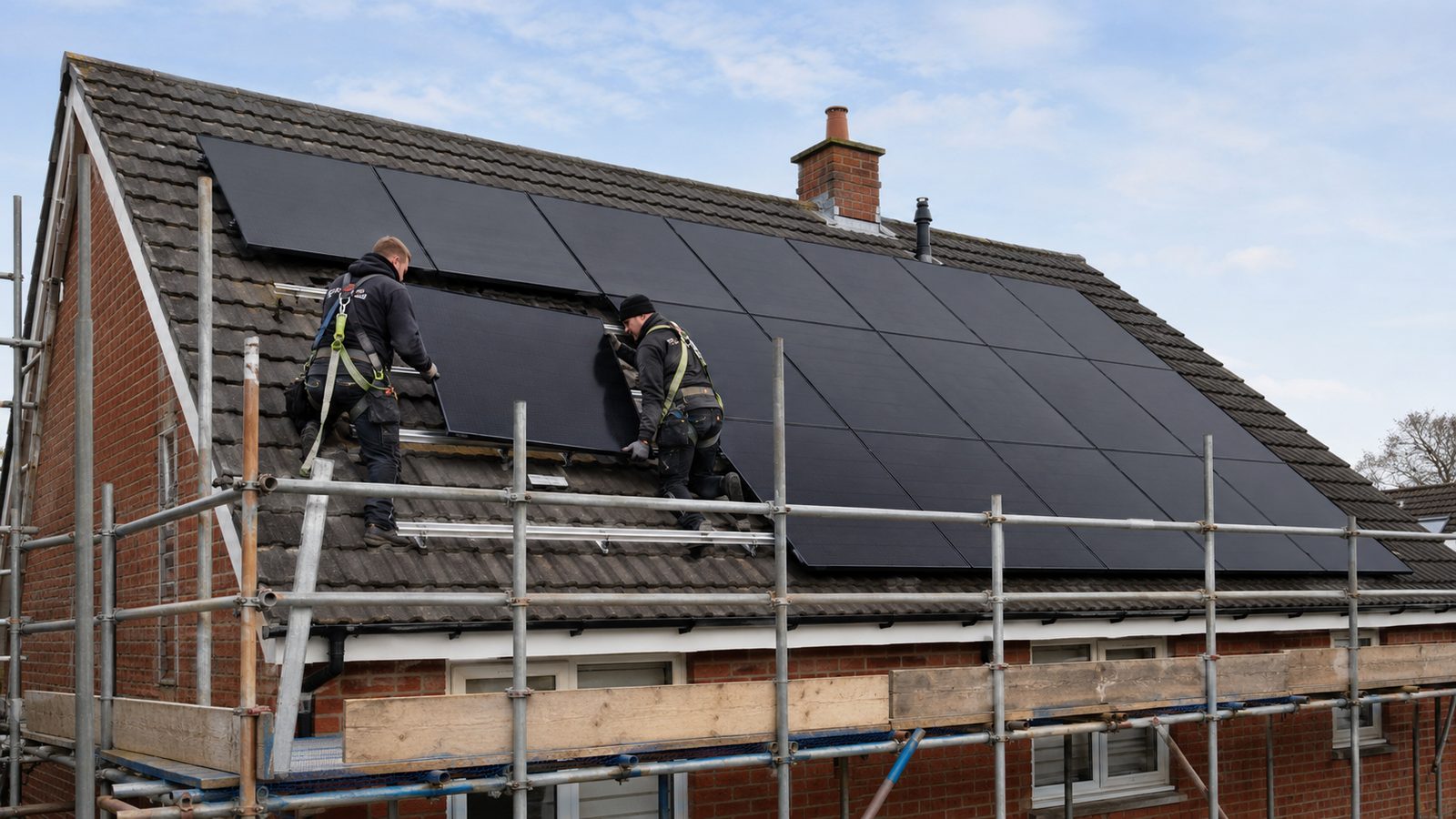 Solar-installers-fitting-rectangular-all-black-photovoltaic-panels-using-scaffolding-on-a-UK-home.png