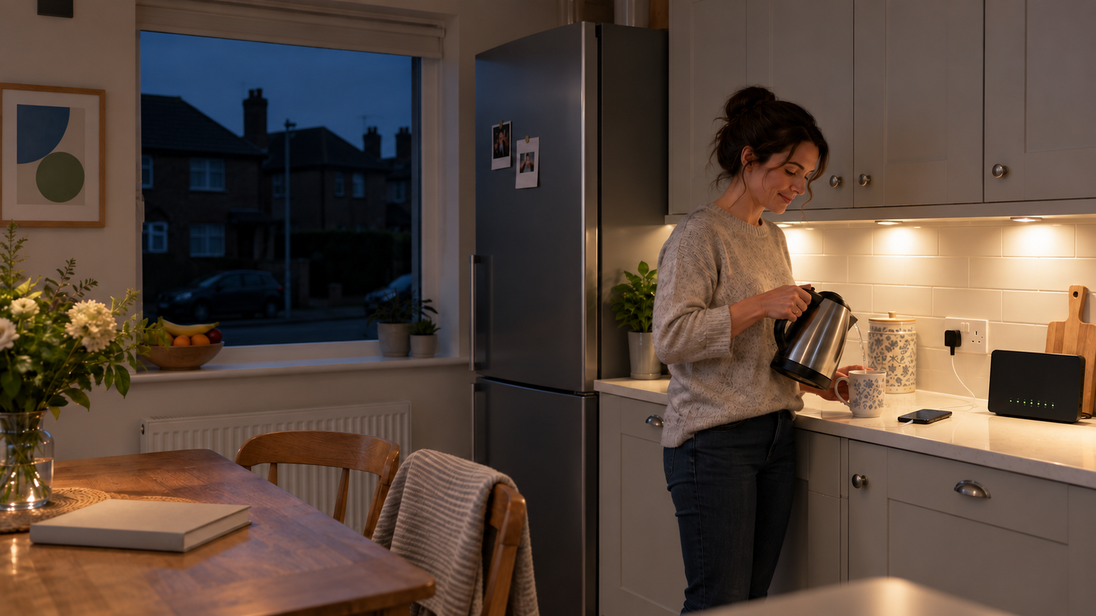 UK-homeowner-using-essential-lighting-refrigeration-broadband-and-a-kettle-during-a-power-cut.png